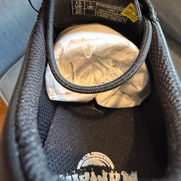 Dr. Martens Black Leather Oxfords - Picture 8 of 8